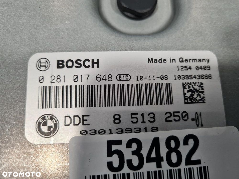 BMW 5 F11 2.0D N47 STEROWNIK SILNIKA 8513250-01 - 2