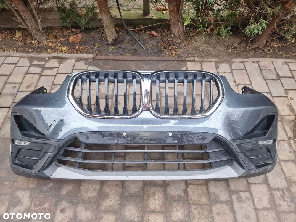 zderzak maska lampa pas przedni bmw x1 f48 2020 rok lift - 1