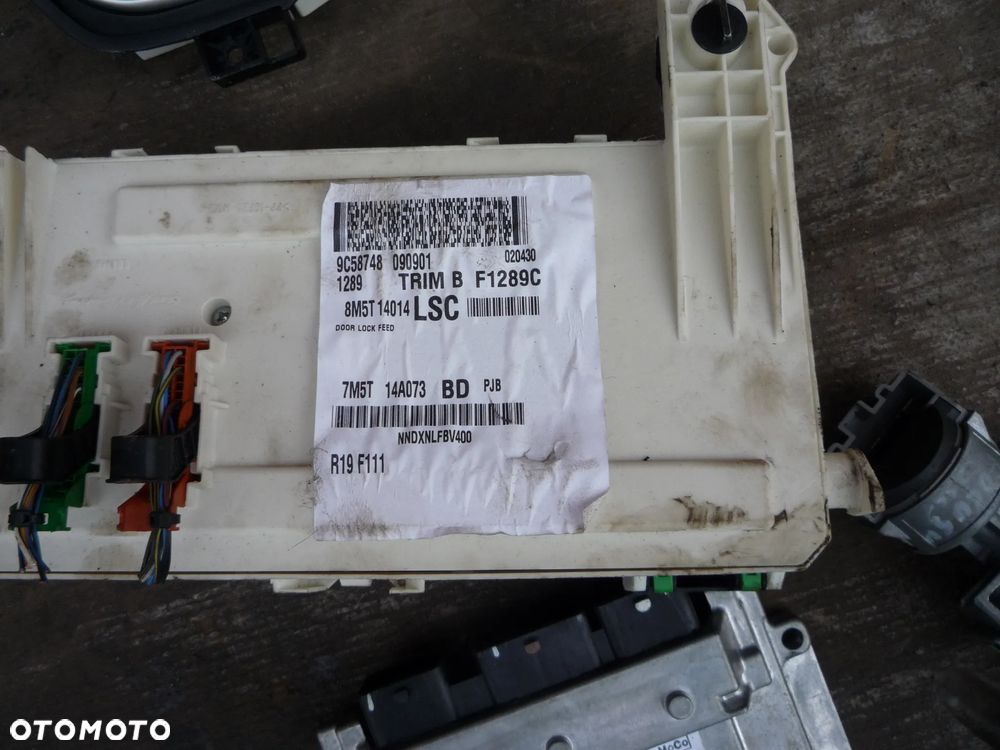 FORD FOCUS MK2 LIFT 1.8 16V IMMO ZESTAW STARTOWY 7M51-12A650-VE - 4
