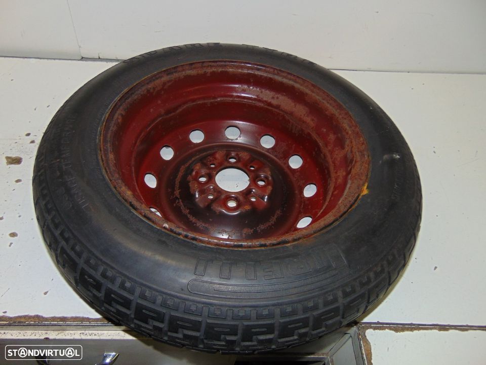 Fiat Punto e outros Pneu suplente  4x0,98 Pineli 14x135,8014. Nao respondo a sms's. - 3