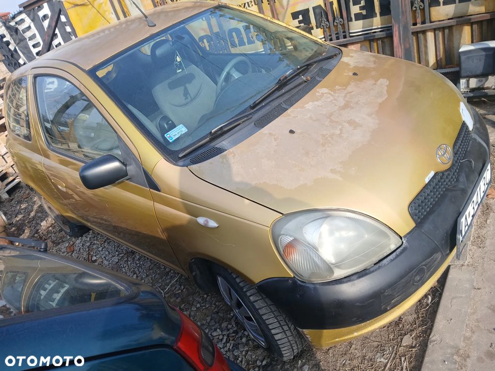 toyota yaris I silnik 1.0 1szfe skrzynia sanki belka przód tył wahacz zacisk zwrotnica maglownica - 2