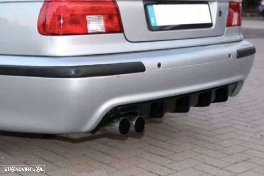 Difusor / Lip / Spoiler em fibra de vidro para BMW E39 1996-2003