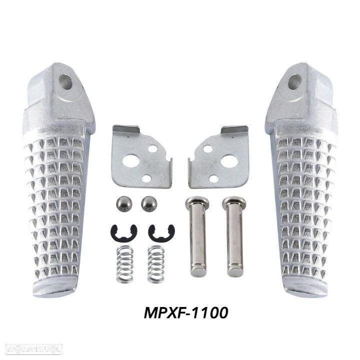 peseira tras , pousa pes traseiro , patins , suzuki gsxr 600 / 750 / 1000 - 1