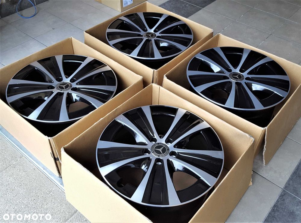 Alufelgi 18 5x112 Mercedes dwie szerokości C E S V CLK ML Vito 864# - 5