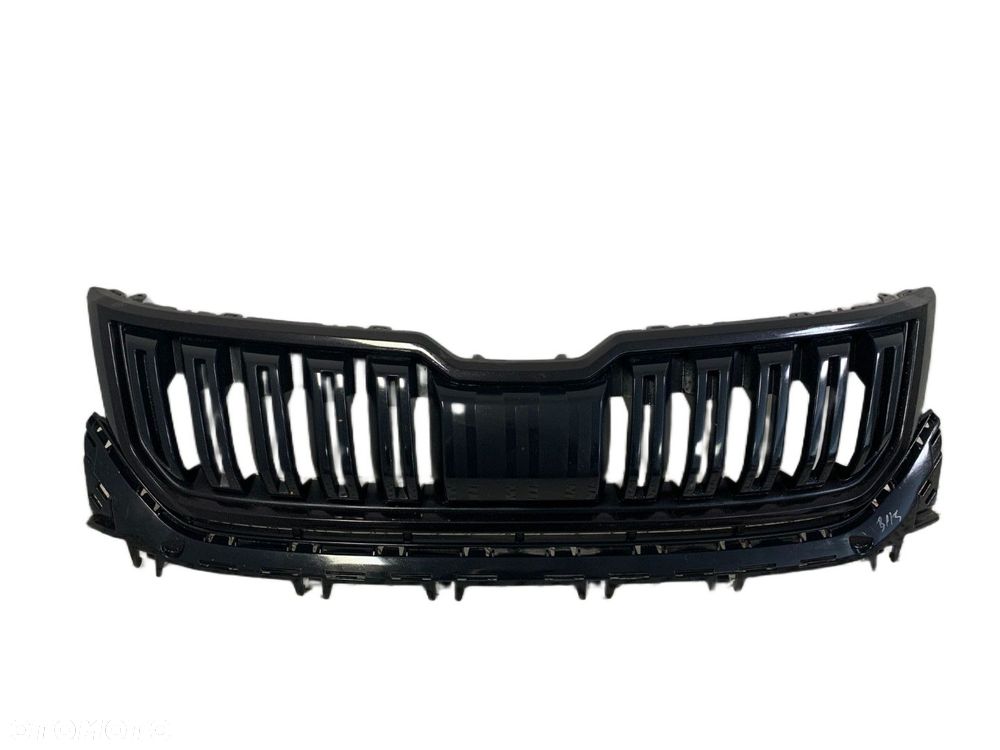 ŁADNY ORYGINALNY GRILL ATRAPA ZDERZAKA PRZEDNIEGO PRZÓD SKODA KODIAQ I 1 17-21 565853653A - 1