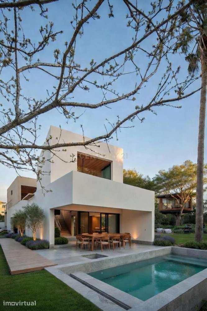 Moradia T5 - Atrozela, Cascais | Arquitetura de Vanguarda, Conforto Ab - Grande imagem: 3/14