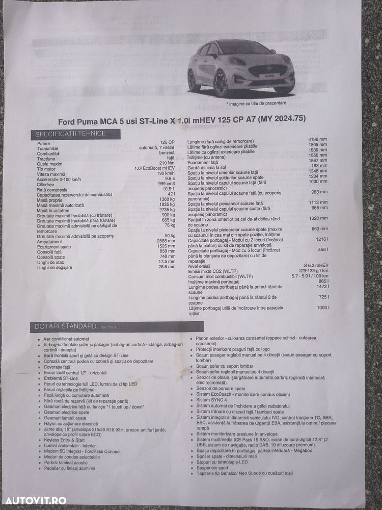 Ford Puma 1.0 EcoBoost Aut. ST Line X - 2