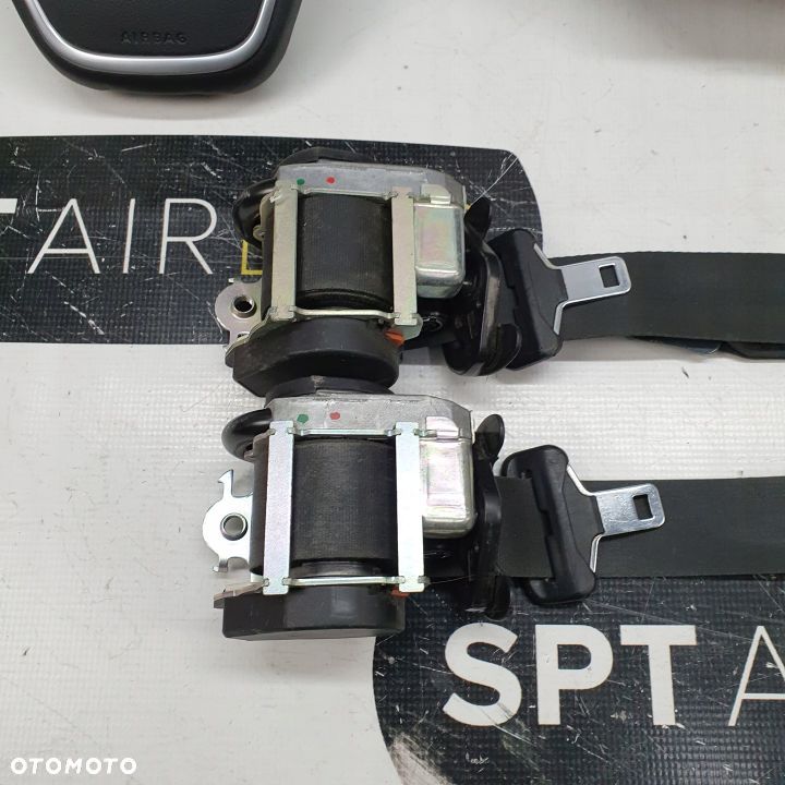 PEUGEOT 508 DESKA ROZDZIELCZA KONSOLA KOKPIT PULPIT PODUSZKI AIRBAG AIR BAG PASY KIT SET - 7