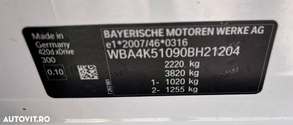 BMW Seria 4 420d xDrive Aut. M Sport - 2