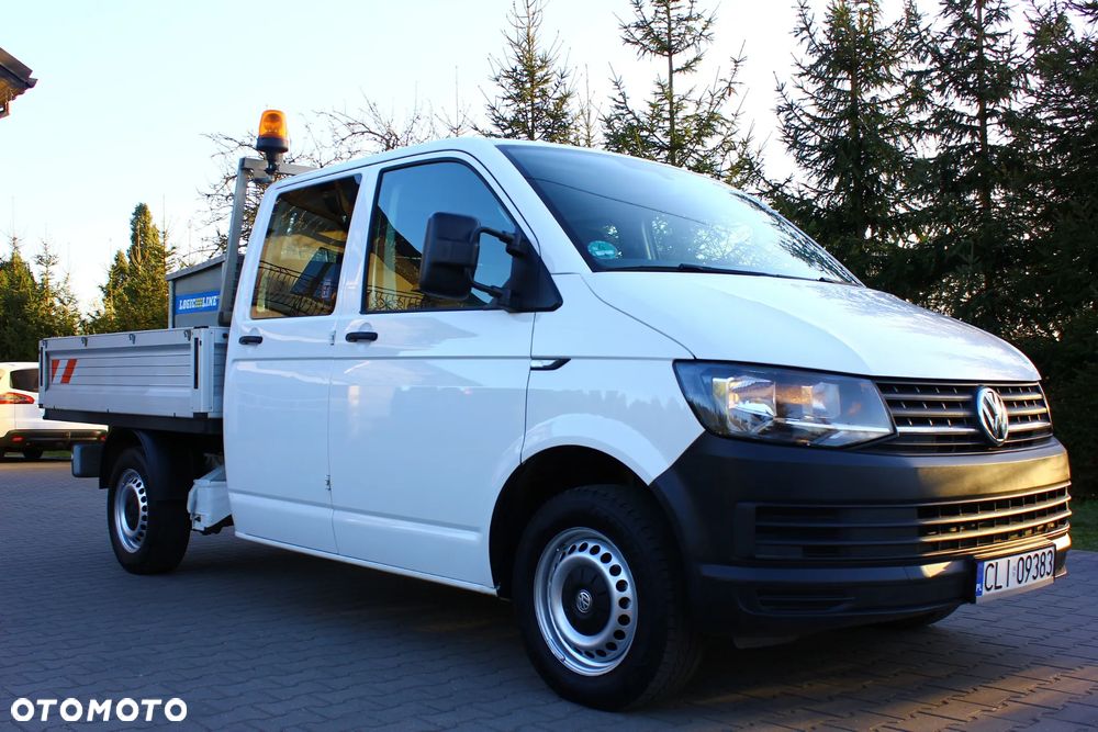 Volkswagen Transporter T6 2.0 TDI 102KM DOKA BRYGADÓWKA 6 OSÓB FV23% - 15