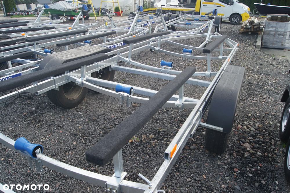 Abi Przyczepa laweta podłodziowa DMC 2700 kg PORTOWA - 3