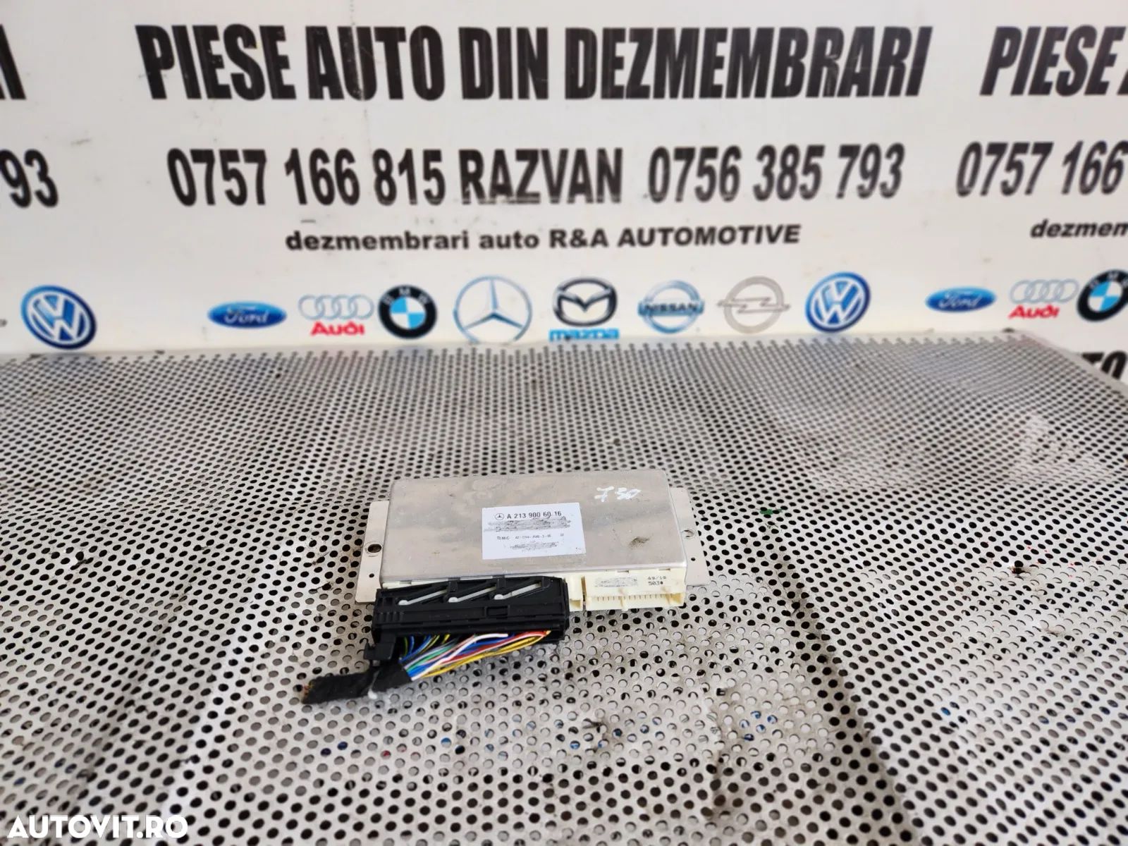 Modul Suspensie Airmatic Mercedes E Class W213 CLS GLC W253 X253 Cod A2139006016 Dezmembrez Mercedes GLC X253 W253 Volan Stanga Motor 654.920 - Dezmembrari Arad - 1