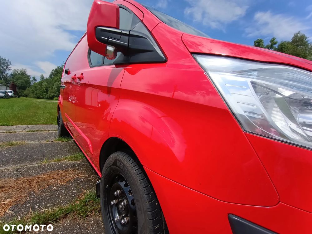 Ford Transit Custom wersja L2H1 2.2 diesel 155 kM, końcówka 2013roku, BAGAŻNIK DACHOWY, CZUJNIKI PARKOWANIA, GOTOWY DO PRACY! - 17