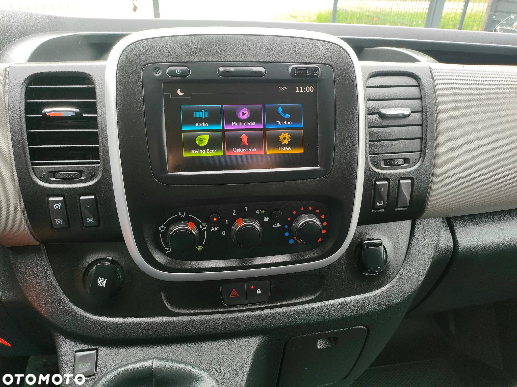 Renault TRAFIC 2019r 1,6 DCI 125KM L2H1 LONG EURO VI DUBEL DRZWI - 15