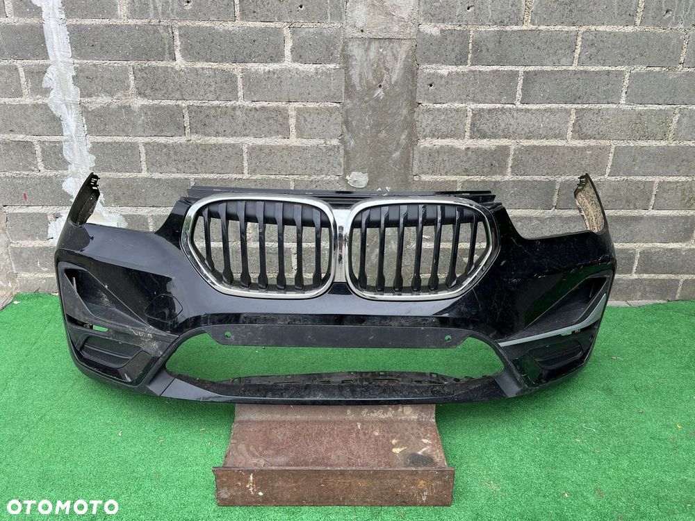 BMW X1 F48 LCI LIFT GRILL CHROM ZDERZAK PRZÓD - 1