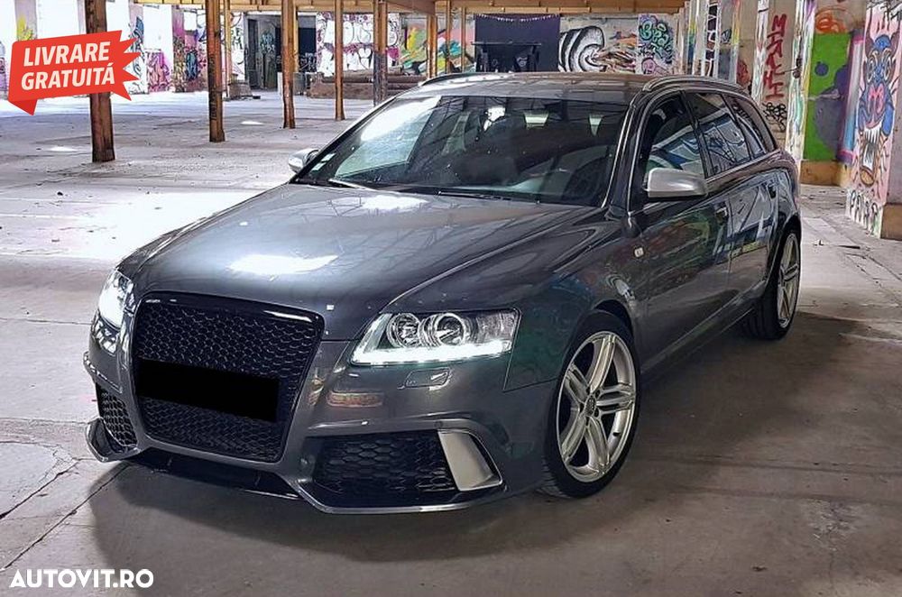 Bara Fata Audi A6 C6 4F Sedan Avant (2004-2010) RS6 Look- livrare gratuita - 9