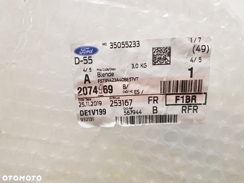 ORYGINALNA FABRYCZNIE NOWA BLENDA KLAPY TYLNEJ TYŁ FORD MONDEO KOMBI MK5 5 V 14-21 DS73-N423A40-A - 9