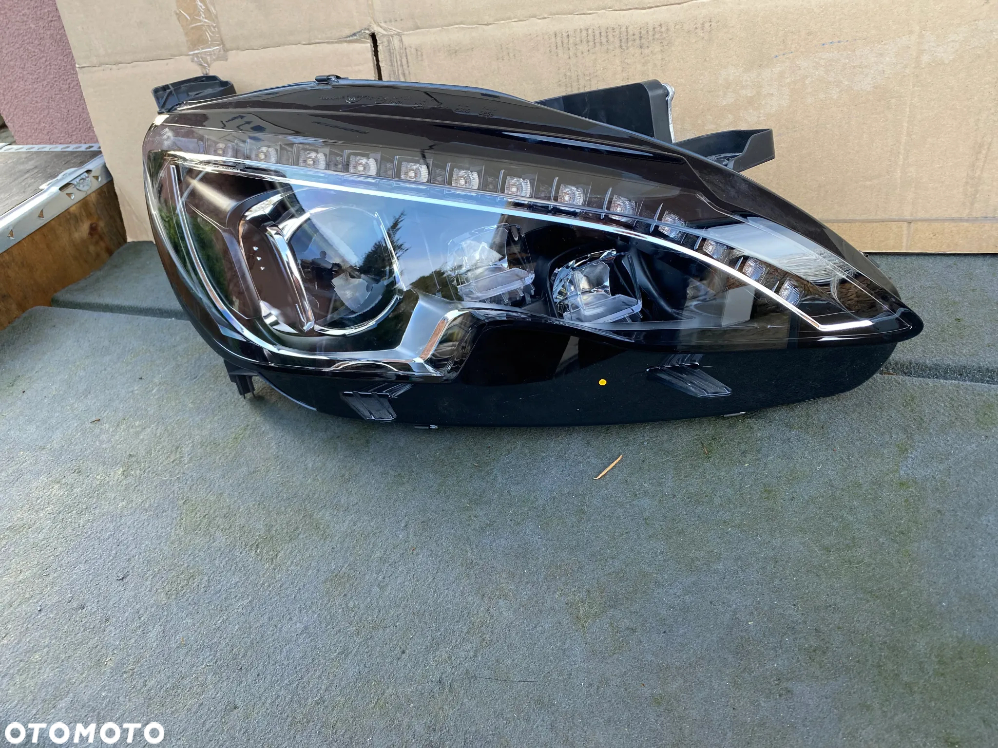 lampa peugeot 308 T9 full led przed lift prawa eu cała - 2