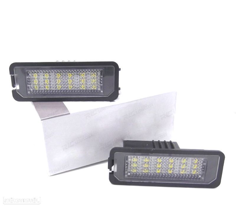 LUZES DE MATRÍCULA LED PARA VOLKSWAGEN VW POLO 10-16 - 1