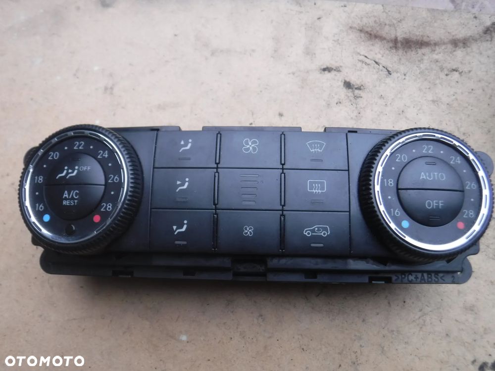 Mercedes ML W164 GL X164 R klasa W251 panek klimatyzacji nawiewu A2518700289 A2518704289 - 1