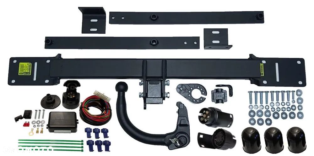 VERTICAL HAK HOLOWNICZY Z KULĄ WYPINANĄ PIONOWO+MODUŁ+7PIN13P MERCEDES W204 SEDAN C-KLASA 2007-2014 - 3