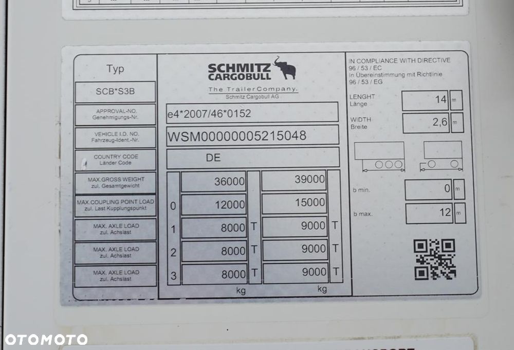 Schmitz Cargobull CHŁODNIA / TK SLX 300 / DOPPELSTOCK / OŚ PODNOSZONA - 11
