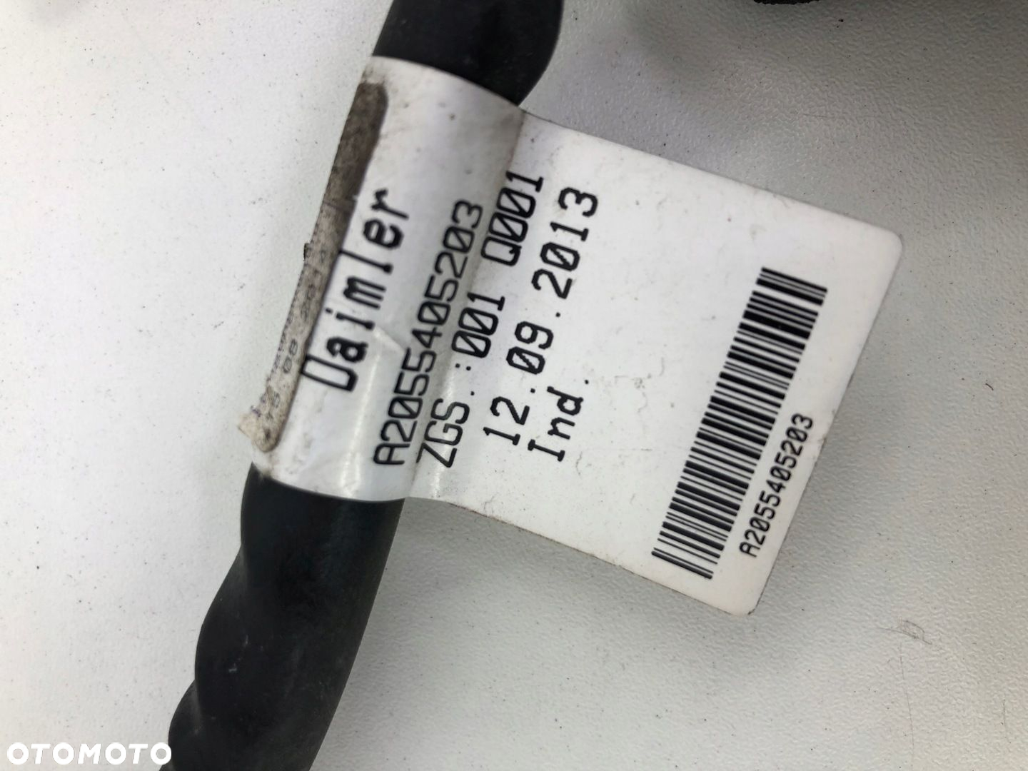 MERCEDES W205 KLEMA MINUSOWA STEROWNIK BEZPIECZNIK A0009068705 A2055402350 - 6