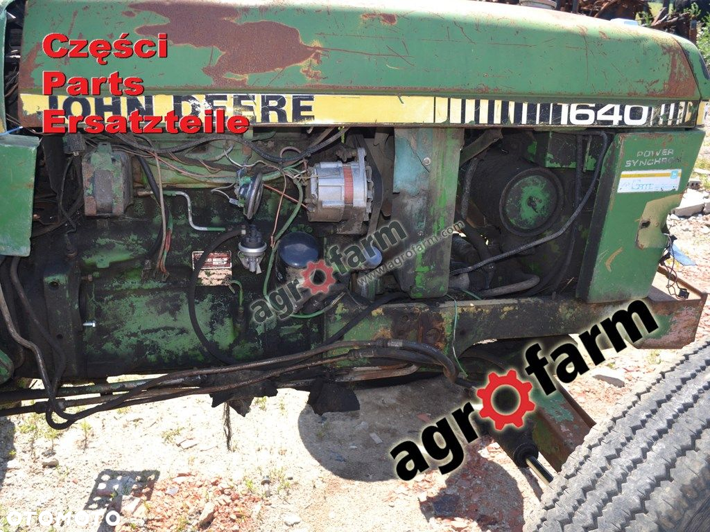 John Deere 1640 części, silnik, skrzynia biegów - 3