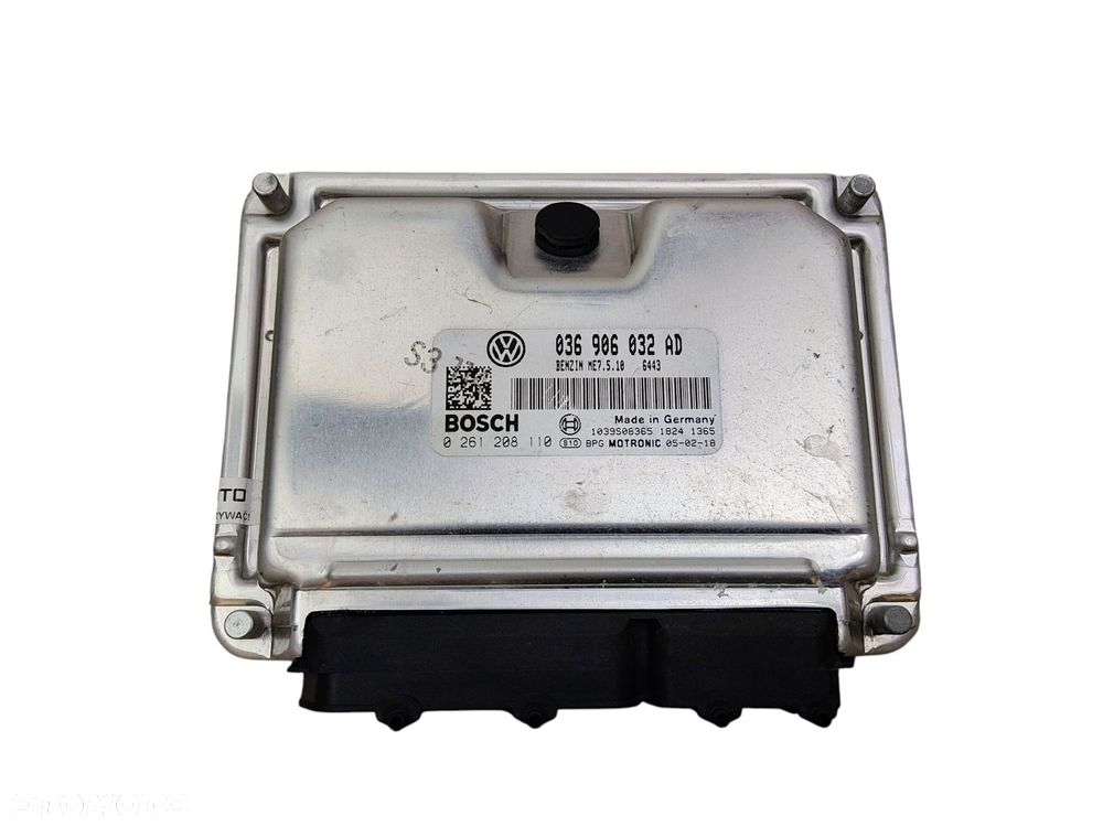 KOMPUTER SILNIKA VW GOLF V PLUS 1.4 16V BCA 036906032AD 0261208110 - 1