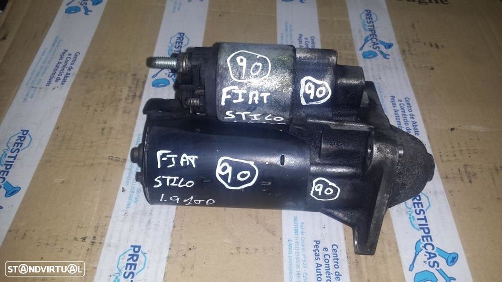 Motor De Arranque 0001108202 A152 FIAT STILO 2002 1.9JTD ALFA ROMEO 147 2009 1.9JTD FIAT CROMA 2006 1.9 JTD FIAT PUNTO 1998 1.9 JTD FIAT STILO VAN 2004 1.9JTD 120CV 3P CINZA - 1