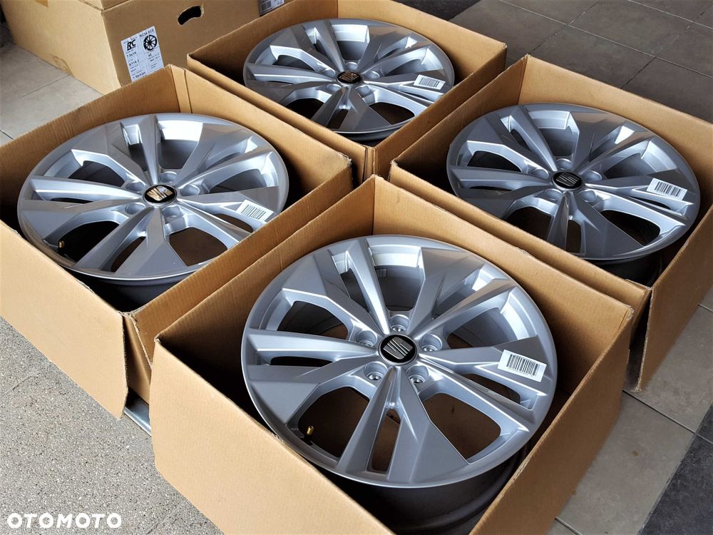 Alufelgi 18 5x112 Seat Leon Ateca Tarraco Alhambra Altea XL Freetrack Exeo Toledo III 823# - 4