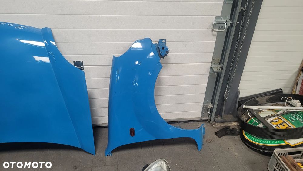 Renault Kangoo I lift 04r 1.5 DCI Maska blotniki lampy zderzak zestaw - 5