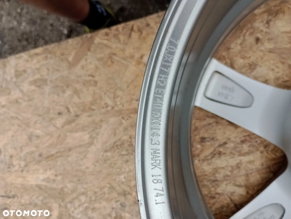 FELGI ALUMINIOWE 5x114 R17 7J ET40 TOYOTA AURIS AVENSIS CAMRY C-HR COROLLA YARIS MIRAI PICNIC PREVIA PRIUS PRIUS+ RAV4 VERSO - 7