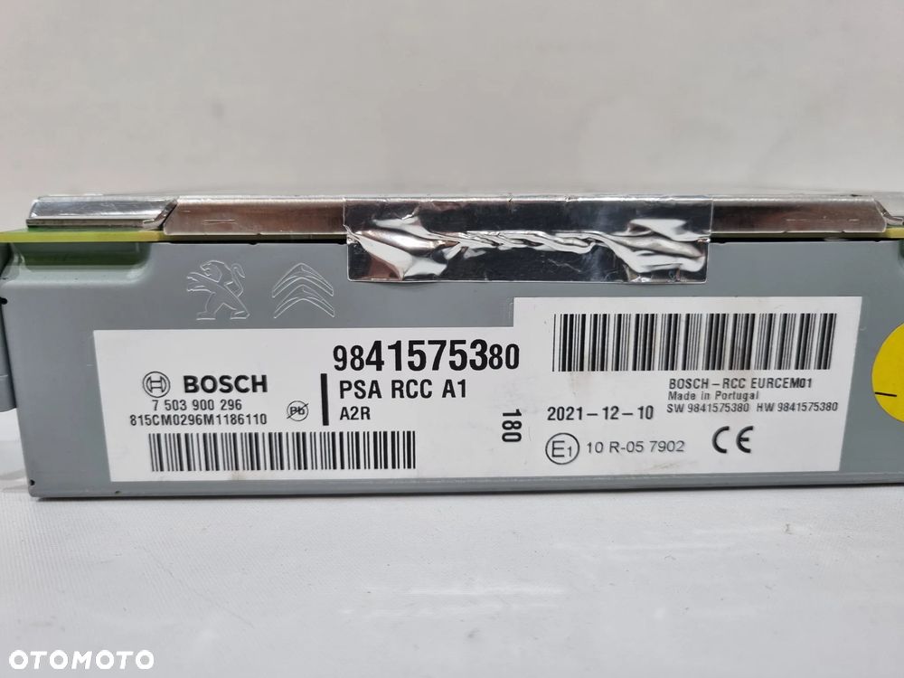 PEUGEOT CITROEN OPEL C5 AIRCROSS RADIO NAWIGACJA 9841575380 - 5