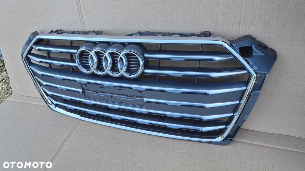 Atrapa chłodnicy GRILL Audi A5 B9 F5 8W6 2015-2019 CHROM OE 8W6853651AB R ORYG NEW - 5
