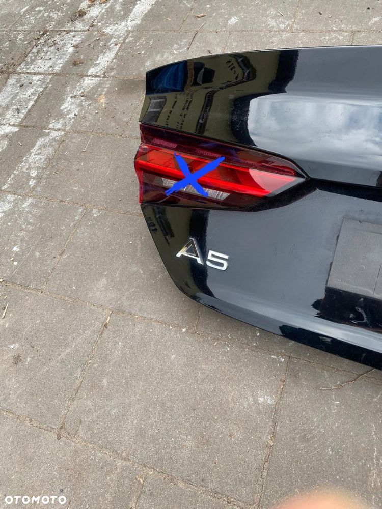 klapa tylna audi a5 8w 2020 rok kamera - 2