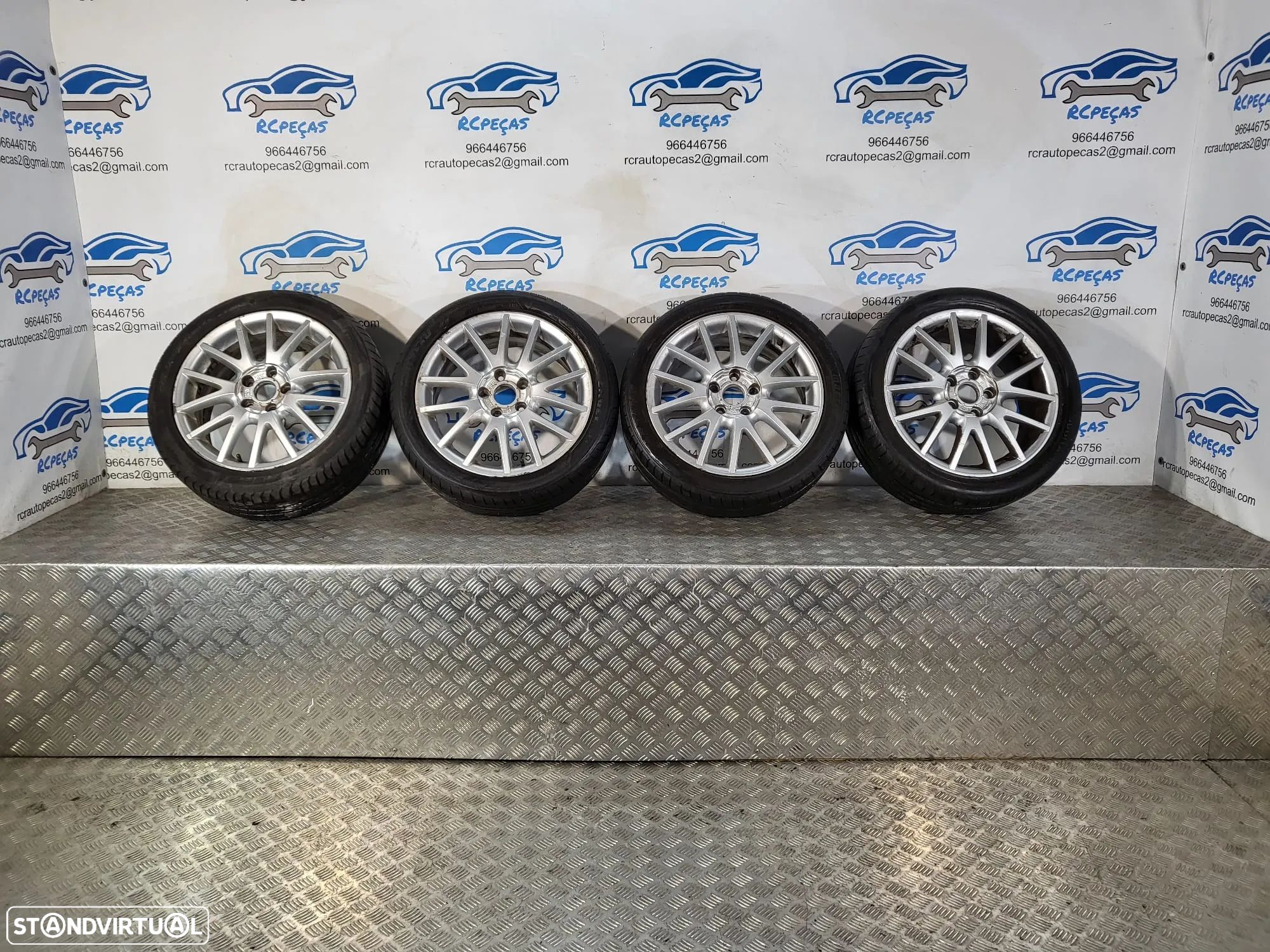 Conjunto Jantes 17 Originais VW Golf 5 Jetta 7J ET54 5x112 1K0601025AN - 1