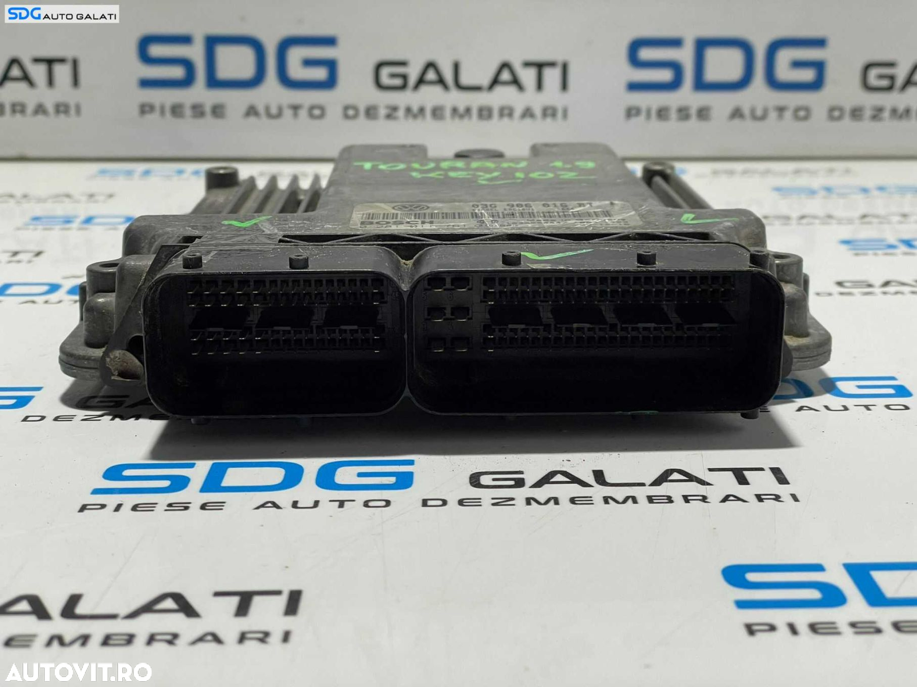 ECU Calculator Motor Bosch Volkswagen Touran 1.9 TDI 2003 - 2010 Cod 03G906016BT 0281011761 [L2738] [L2739] - 4