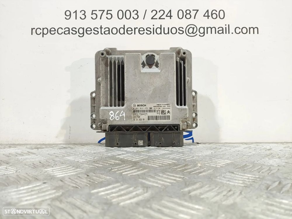 Centralina Motor ECU Original Bosch 0281032456 PSA 9814182680 BH02 BHY 1.6HDi 110cv - 3