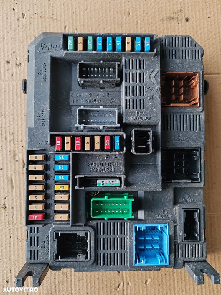 PANOU DE SIGURANTE CITROEN C4 CACTUS PEUGEOT 208 (2013-2017) COD 9807532080 E1064159 - 1