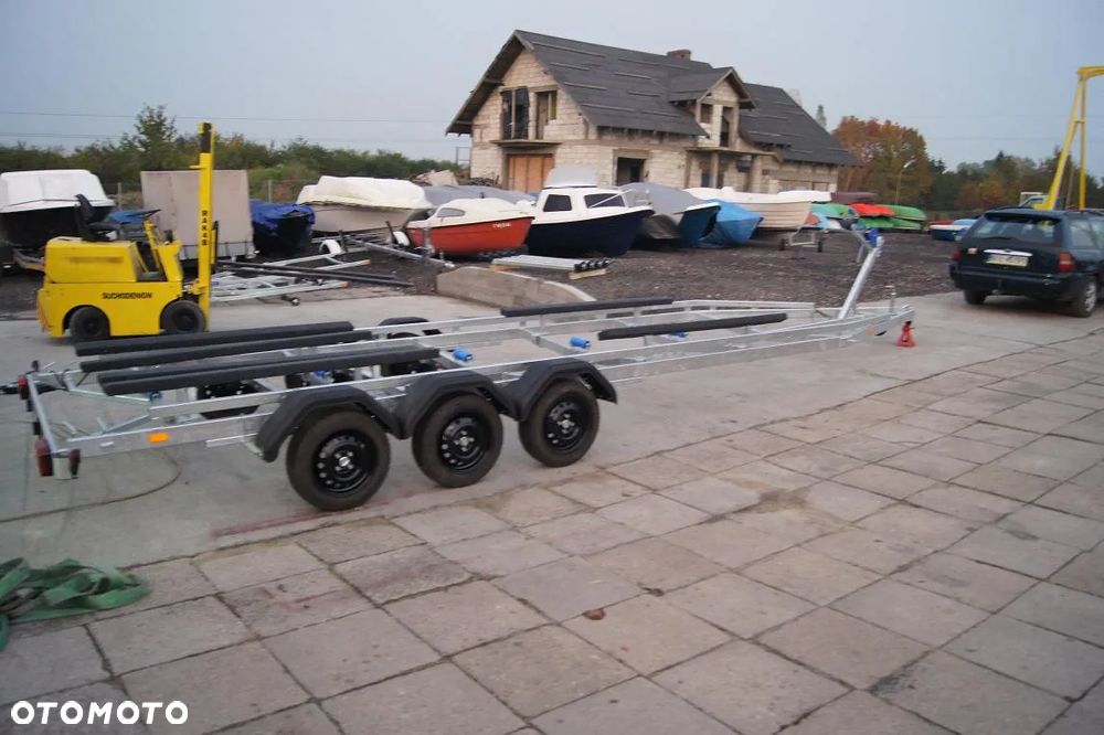 Abi Przyczepa laweta podłodziowa DMC 2700 kg PORTOWA - 6