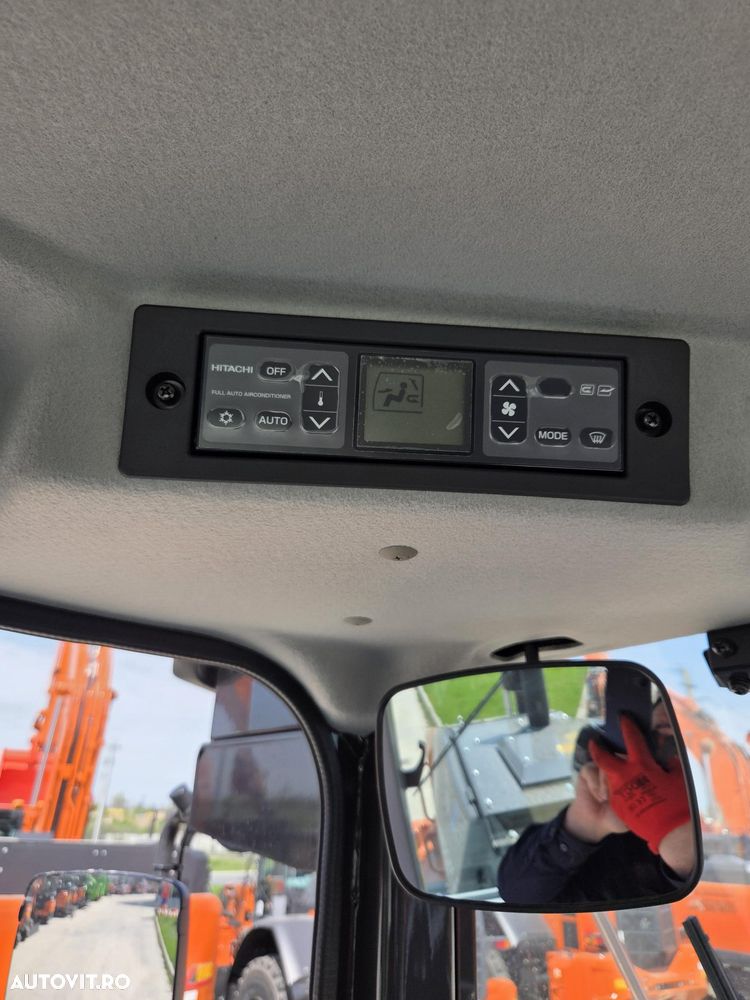 Hitachi ZW160-7, NOU 2026, cupa 2,5mc, 14,5tone, Anvelope MICHELIN, cantar din fabrica, gresare automata, motor 173CP, camera spate, camere laterale, scaun operator pneumatic, produs in JAPONIA, posibilitate leasing 5 ani, GARANTIE 3 ANI-PROMOTIE 156.900 EUR - 9