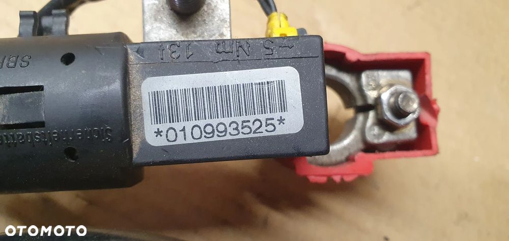 Klema plusowa kabel przewód bezpiecznik pirotechniczny VW Phaeton 3D1971228B - 8