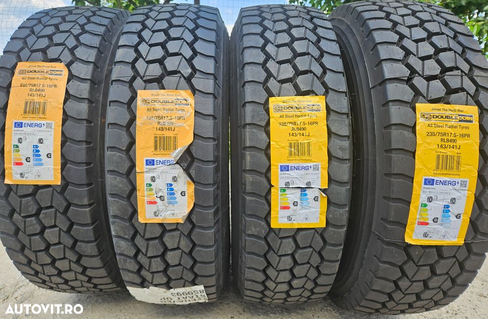 235/75 R17.5, 143J, DOUBLE, Anvelope tractiune M+S - 1