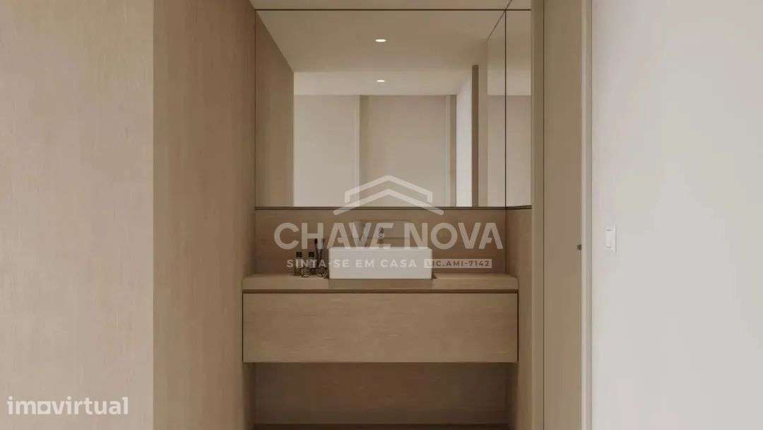 T1+1 em condomínio fechado, com terraço e lugar de garagem - CO - Grande imagem: 2/10