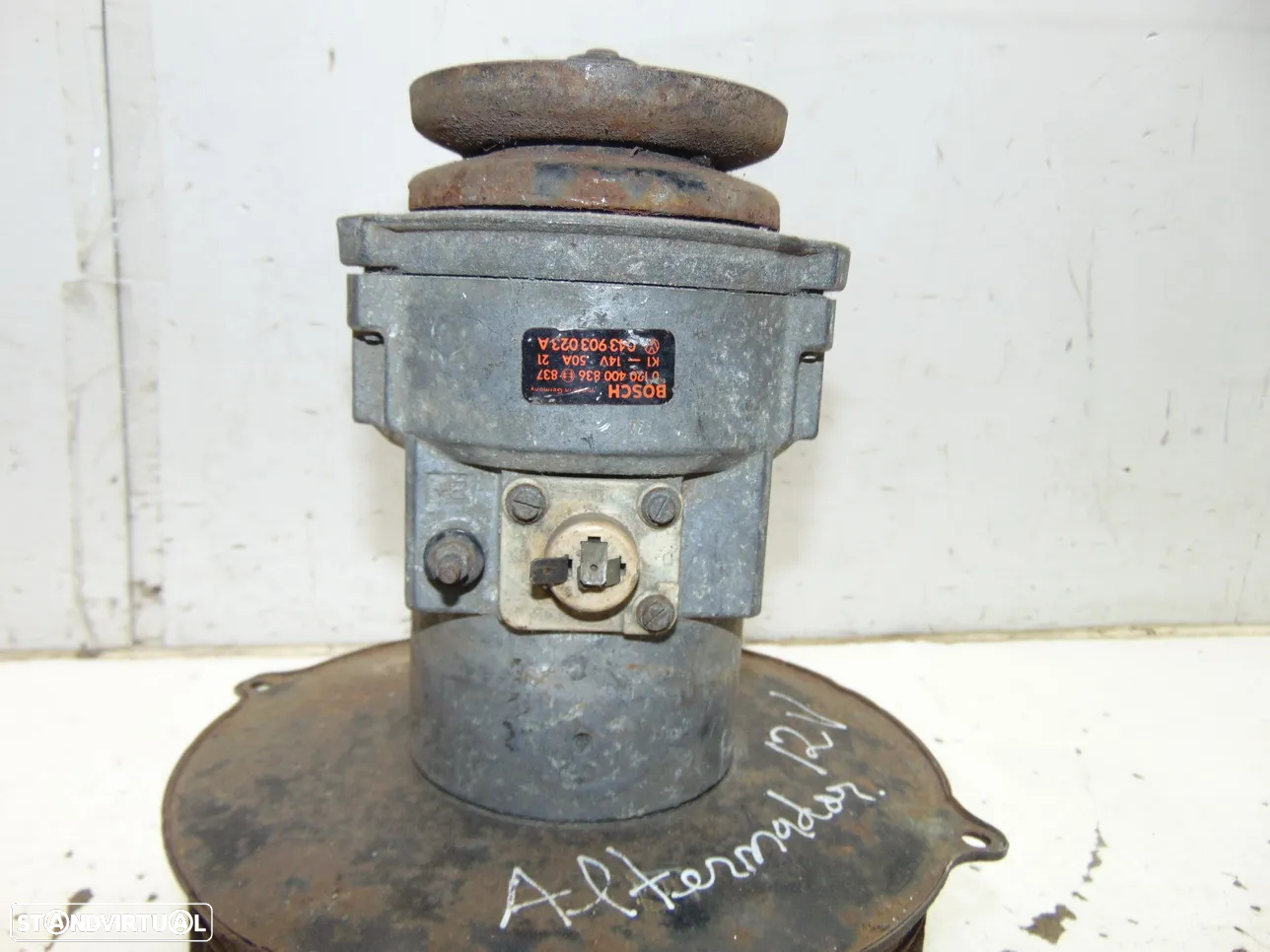 VW Carocha alternador - 3