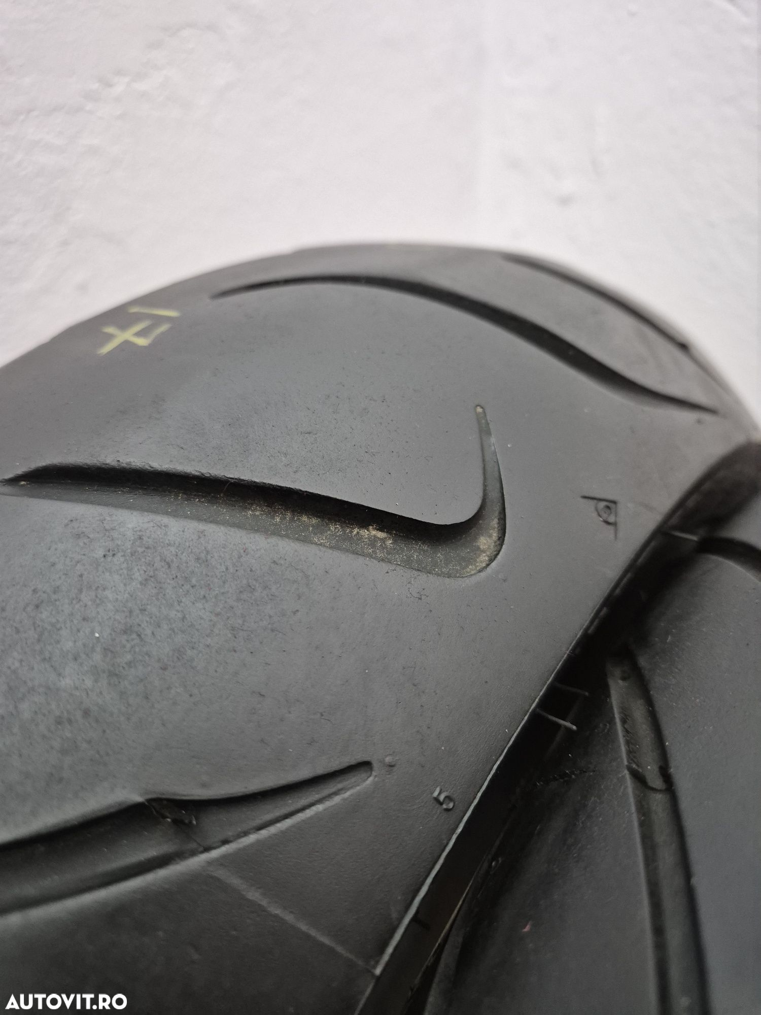 Set anvelope moto 120 70 17 cu 180 55 17 Dunlop roadsmart 2 dot 2022 - 3
