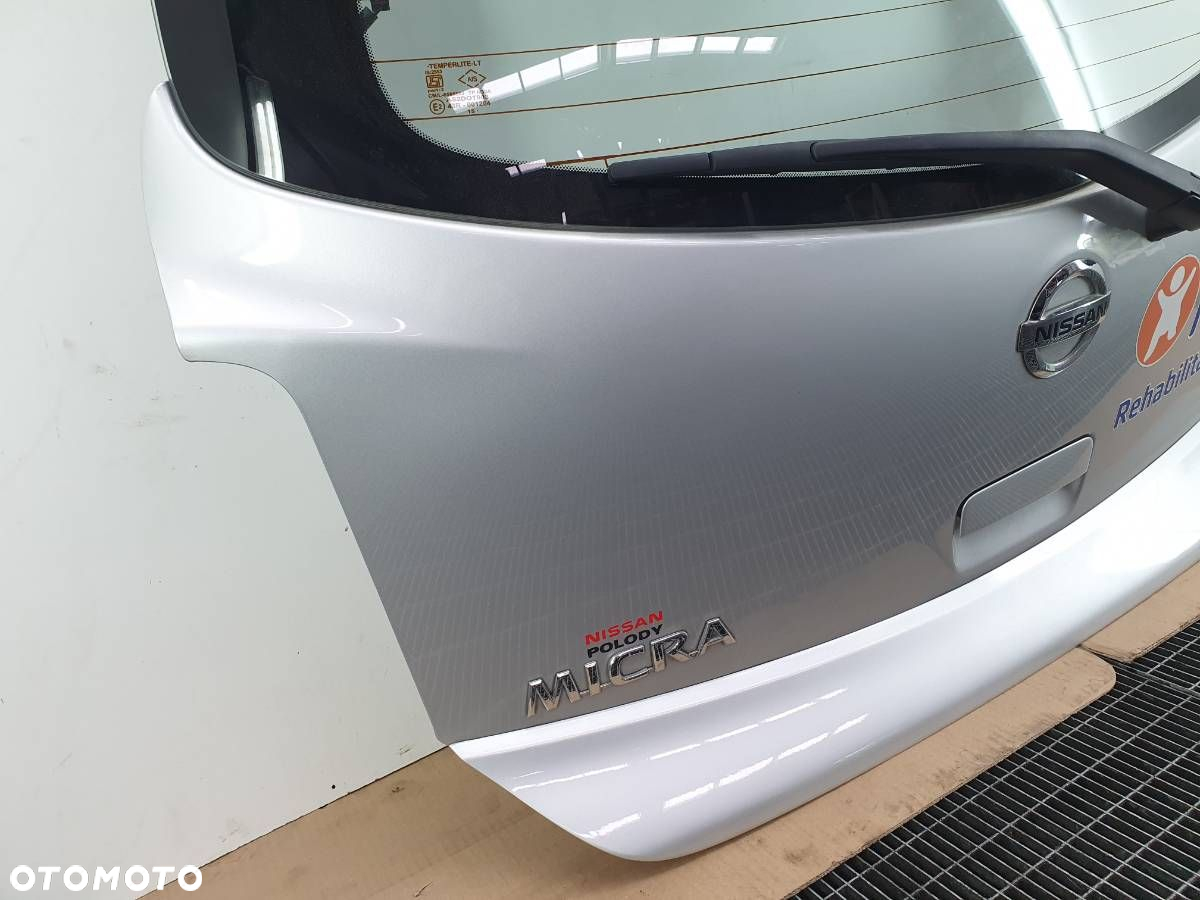 KLAPA TYŁ TYLNA BAGAŻNIKA NISSAN MICRA K13 IV 5D K23 LIFT - 7