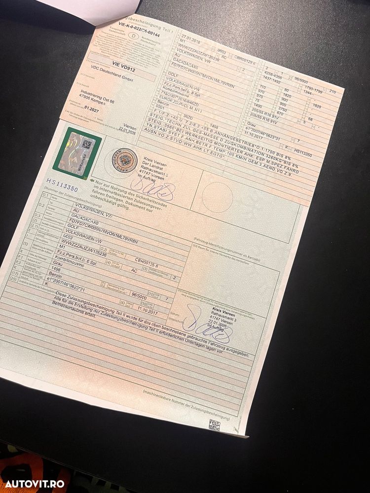 Volkswagen Golf 1.5 TSI ACT (BlueMotion Tech) DSG Comfortline - 33