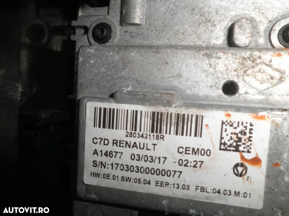 Display navigatie Renault Kadjar 280342118R - 3
